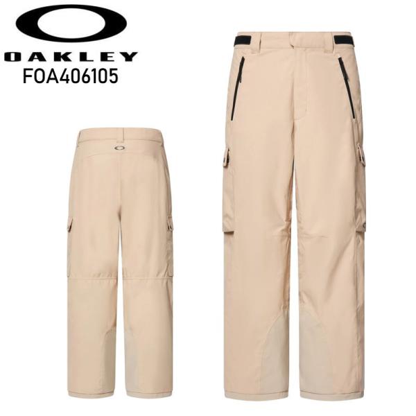 OAKLEY オークリー FOA406105 TC CHANNEL CARGO PANT HUMUS 24-25 ウエア メンズ パンツ スノーボード スキー OAKLEY（オークリー） ◎ 24-25 OAKLEY TC CHANNEL CARGO PNT HUMUS