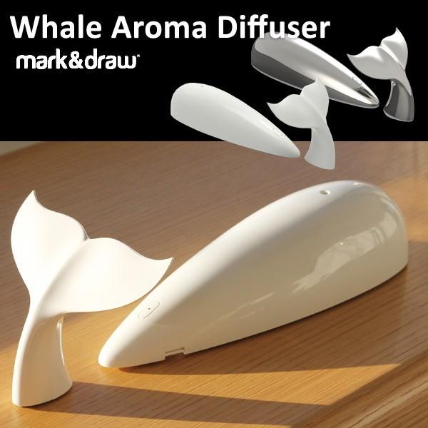 芳香器、アロマポット クジラの息吹を再現したアロマディフューザー
