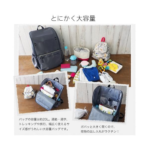 Minicial 大きめ ナイロンリュック レディース 大人 リュック レディース きれいめ リュック ママバッグ ママリュック メンズ 背面ファスナー Buyee 日本代购平台 产品购物网站大全 Buyee一站式代购 Bot Online