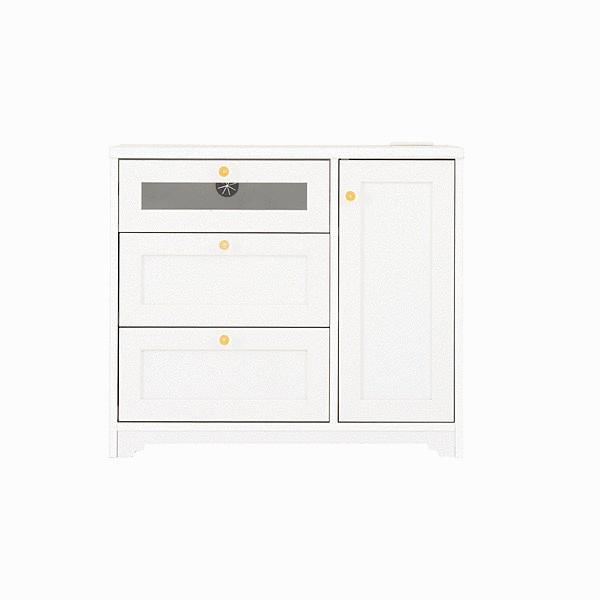 チェスト コンセント付き ミドルボード ローボード 80cm幅 70cm高 ホワイト コンパクト タンス 大容量 かわいい リビング キッチン 一人暮らし Cean70 80mbt Arrows Furniture 通販 Yahoo ショッピング