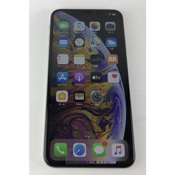 iPhone XS 64G SIMフリー シルバー AU 中古 ネットワーク利用 iPhone XS 64G SIMフリー シルバー AU 中古 ネットワーク利用
