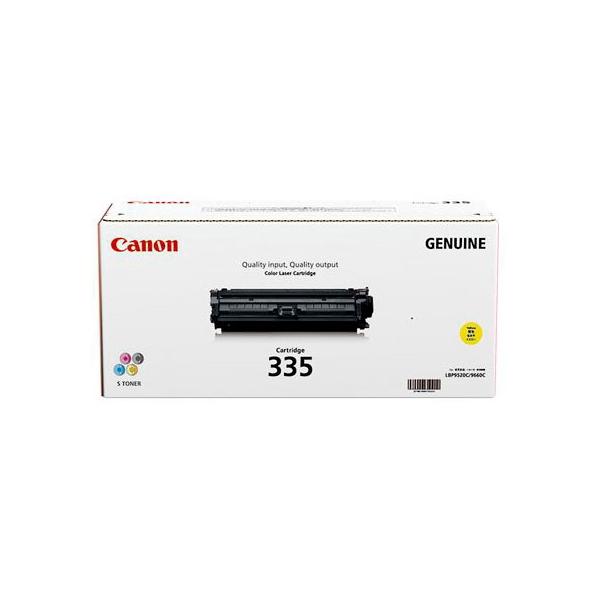 新品 未開封 純正品 Canon CRG-335　イエロー キヤノン（Canon） キャノン トナー カートリッジ335 イエロー (CRG