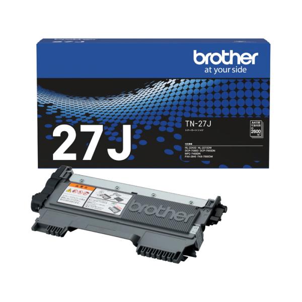 TN-27J ブラザー工業　トナーカートリッジ　3個セット Amazon.co.jp: ブラザー(Brother) TN-27J 互換トナー