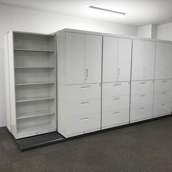 KOKUYO（コクヨ） スライドキャビネット 3列5連 エディア スライド書庫