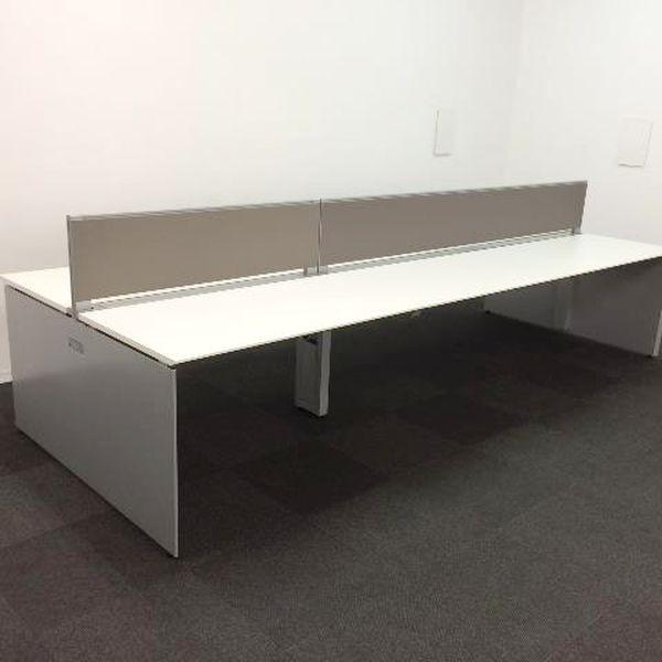 システムデスク ワークゲートs 4枚天板 デスクトップパネル付 コクヨ 中古 Df 2610b オフィス家具fit 通販 Yahoo ショッピング