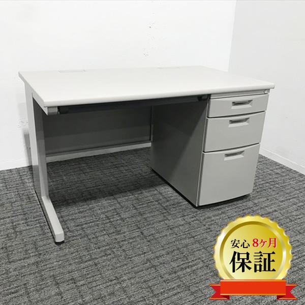 【トヨスチール】オフィスデスク 事務机　頑丈　片袖机 右3段 レトロ トヨスチール】オフィスデスク 事務机 頑丈 片袖机 右3段 レトロ