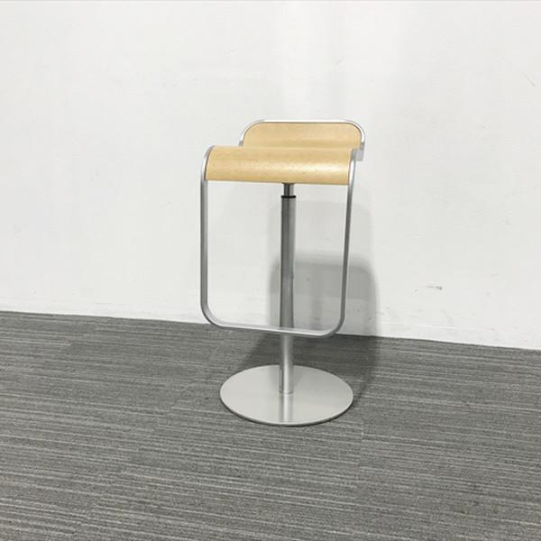 ハイチェア 昇降式 ADAL レム ハイスツール ウッドシート 中古 IH