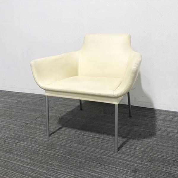 ミーティングチェア 肘付 スクープ 中古 IM-854755B : オフィス ミーティングチェア 肘付 スクープ 中古 IM-854755B : オフィス