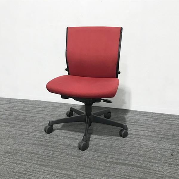 オカムラ エスクード ランバーサポート付 C433ZR FFW8 オカムラ レッド