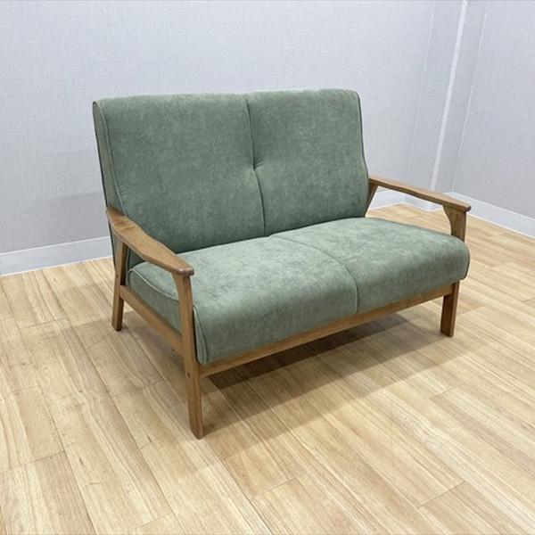 ■取り扱い番号IR-878788B■仕様製品名 : ロビーチェア 2人用 暮らしのデザイン コーデュロイソファ TM-54681230-60色素材 : グリーン外寸 : 幅1160mm 奥行き740mm 高さ850mm ランク : Bランク...