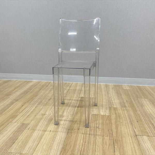 Kartell（カルテル） スタッキングチェア 肘無 ラマリー クリスタル 