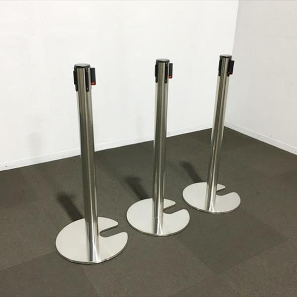 ベルトリール パーティション 3本セット Adatto 自動ロック機能付 整列用 ポール スタッキングタイプ 中古 Pe b Pe b オフィス家具fit 通販 Yahoo ショッピング