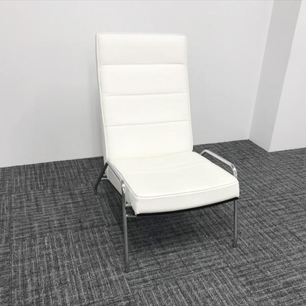 ブランド登録なし 応接用チェア ピノ ナチュラ 幅610 ホワイト ブランド登録なし 応接用チェア ピノ ナチュラ 幅610 ホワイト