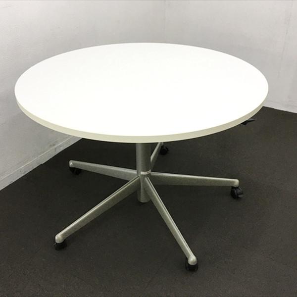 丸テーブル 天板昇降式 タッチダウン キャスター付 Steelcase スチールケース 中古 Tr b Tr b オフィス家具fit 通販 Yahoo ショッピング