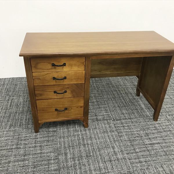 東谷 エグゼクティブデスク 4段袖 要組立 ティンバー 中古 XD-870261B