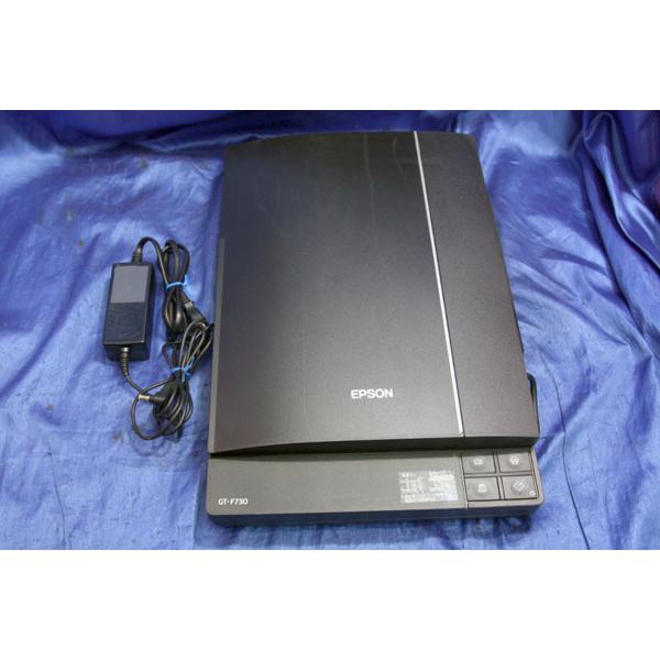 中古】EPSON Colorio フラットベッドスキャナー GT-F730 4800dpi CCD 