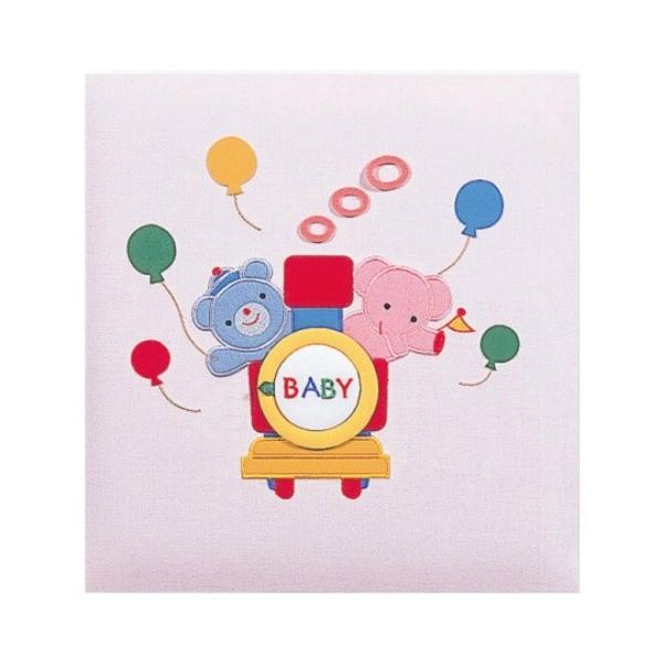 ■本体：タテ335×ヨコ325×背巾40mm■函：366×357×50mm■布地表紙■Ｌサイズ・プラコートアートフル台紙（クマ柄）10枚■育児記録6頁■タイトルカード付（誕生クマ/A）■オルゴール付（曲名：イッツ・ア・スモールワールド）■化...