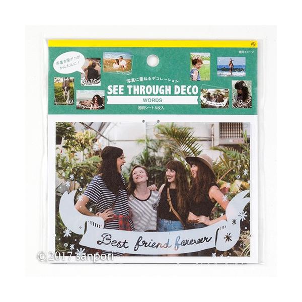 [֑Ή@ʐ^ȒPfR[VI@See Through Deco@^@V[X[fR@8@[YizCgj@60-445@ZK
