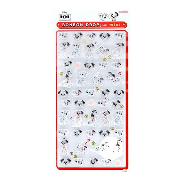 101匹わんちゃん ボンボンドロップシールミニ ディズニー S8815003