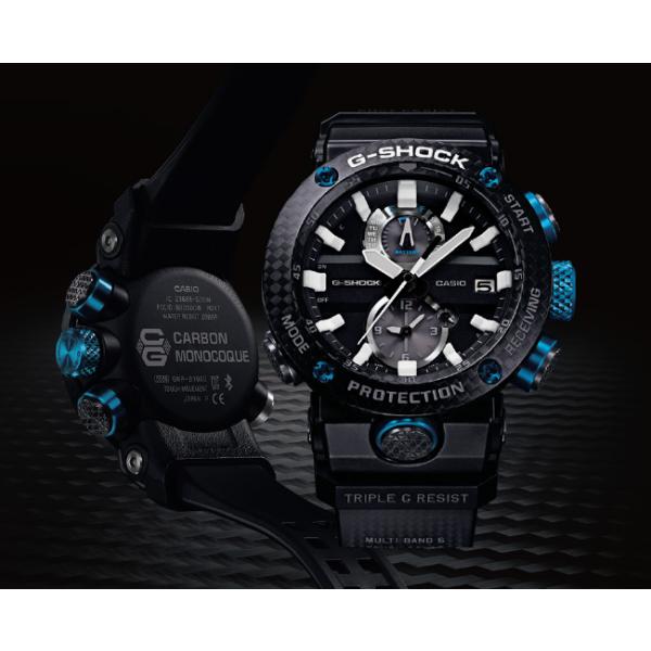 即納!カシオ G-SHOCK Gショック 高機能素材カーボン GRAVITYMASTER グラビティマスター 電波ソーラー GWR-B1000-1A1 ポイント5倍★多機能★