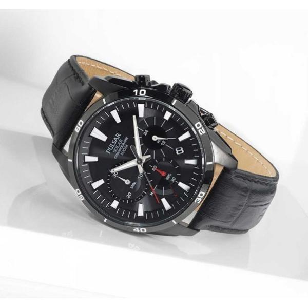 PULSAR ポイント3倍!即納!セイコーPULSAR ソーラークロノグラフ