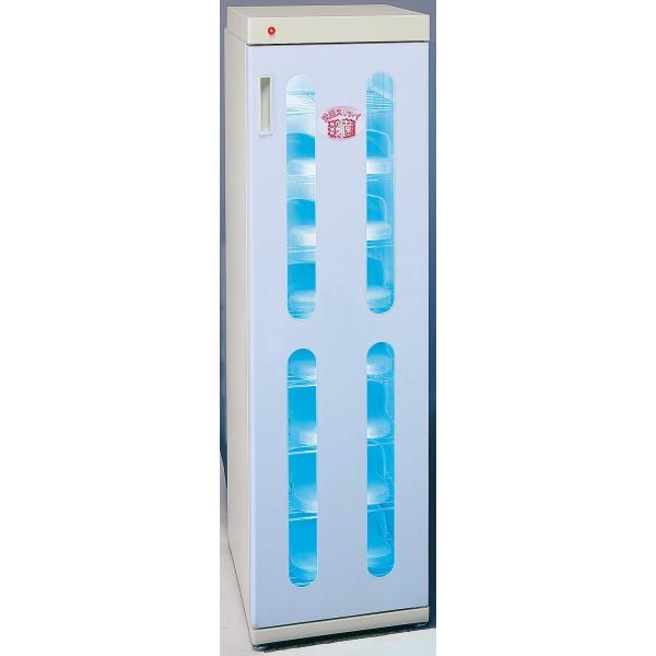 DM-SLT スリッパ殺菌ロッカー 8足用 クリーンボックス スリムエイト officeco_dm-slt-b