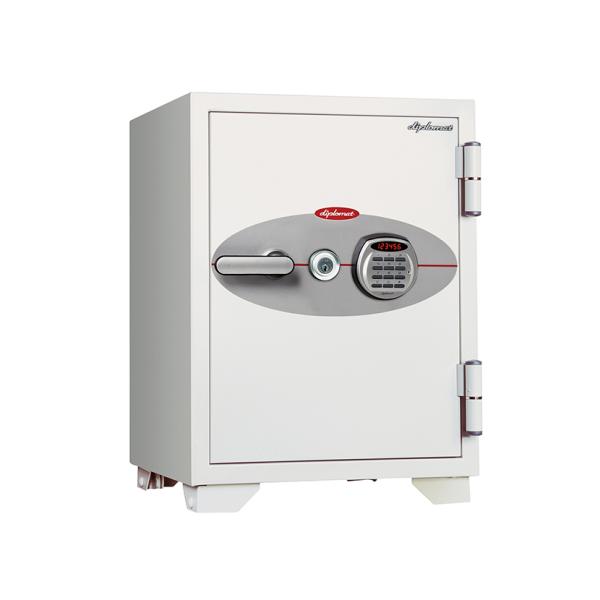 デジタルテンキー+シリンダーキー式耐火金庫 50L 90分耐火 マイ