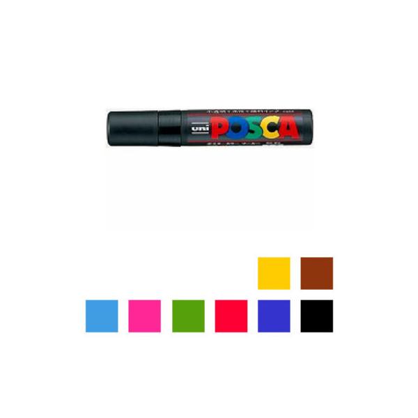水性マーカー マジック ポスカ 極太字 15mm 1本 三菱鉛筆 EC-PC17K