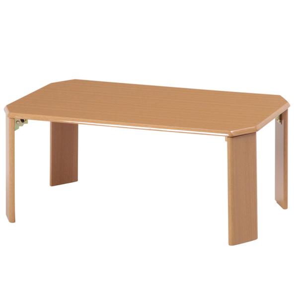 他サイト： ローテーブル ウッディ 折りたたみテーブル 完成品 幅750×奥行500×高さ320mmの商品画像