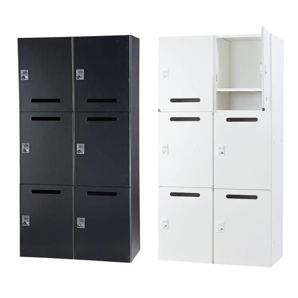 オープン型ロッカー　6人用　2列3段　アウトレットＢ品 在庫わずか オープン型ロッカー 6人用 2列3段 アウトレットB品 在庫わずか