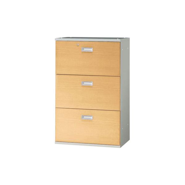 JOINTEX（ジョインテックス） ラテラル書庫 スチールキャビネット 3段