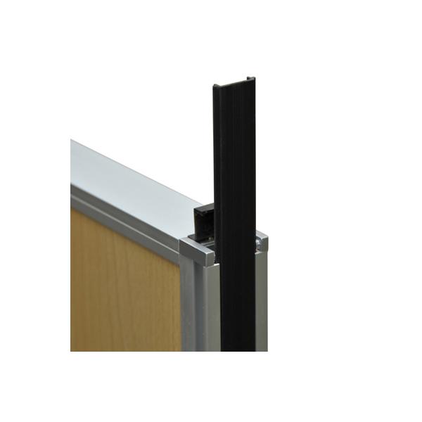 商品番号：OC-PT-EC16Pコード：146929高さ1600mm用 ※パーティションを連結しないときに 側面フレームの連結部分をふさぐ化粧カバーです。