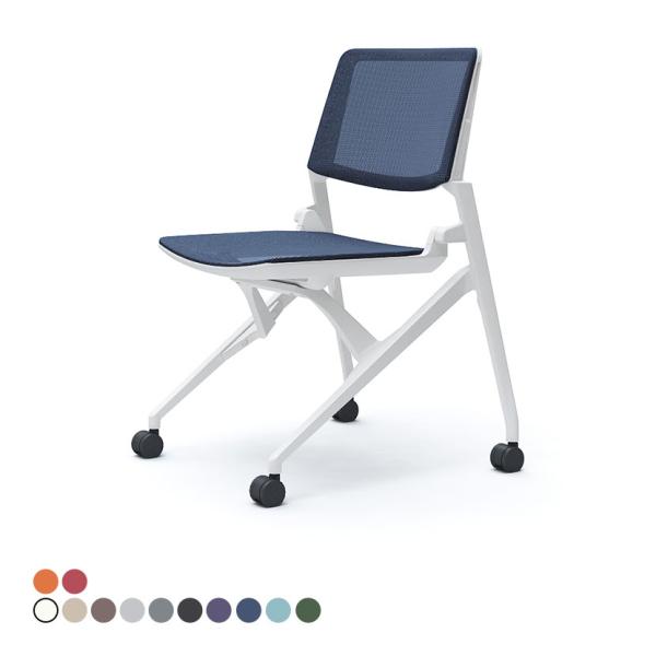 オカムラ（okamura） ミーティングチェア マルカ 肘なし 背メッシュ