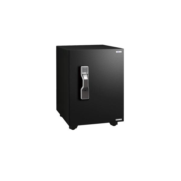 エーコー 家庭用 耐火金庫 指紋認証 テンキー式 プッシュ式 マルチ