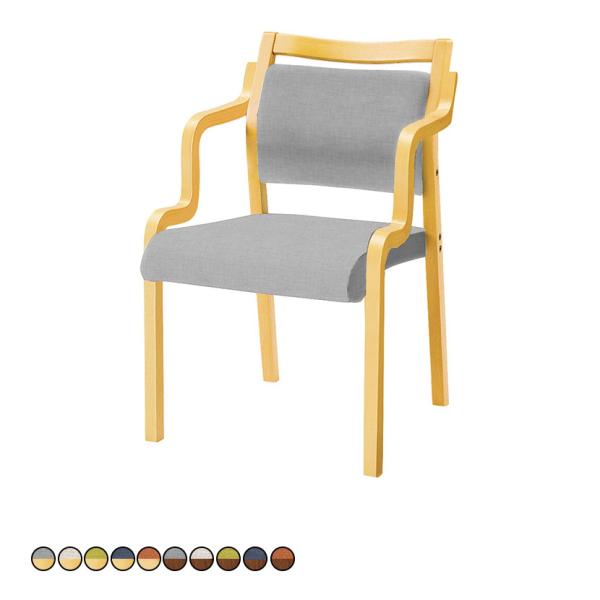 オリバー 福祉介護用チェア S・CW-A021B・HAC 半肘 ビニールレザーCL39 スタッキング 抗菌 耐アルコール 耐次亜塩素酸 日本製 幅500×奥行565×高さ795mm