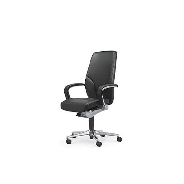 パソコンチェア　ジロフレックス64　革張り　64−9278RCL　黒 officecom_pl-64-9278rcl-bk