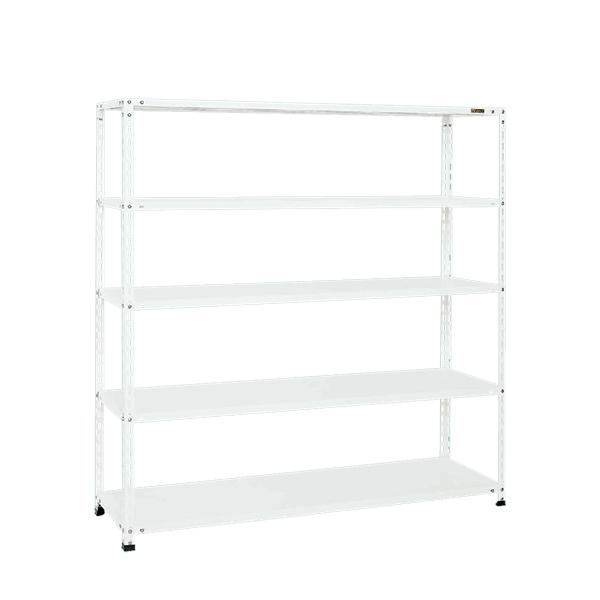 サカエ ショップラック 5段 業務用棚 店舗什器 幅1500×奥行450×高さ