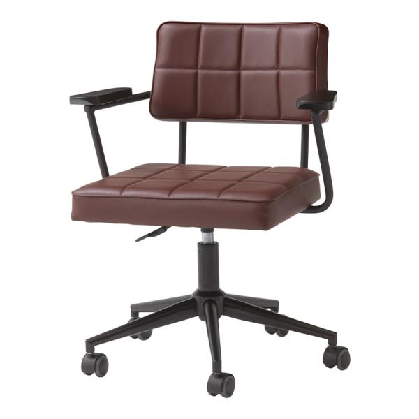 リモートワーク キャスター 高さ調整 回転 オフィス 椅子 チェア ブラウン 楽天市場】5%offクーポン配布中 チェア オフィスチェア 椅子