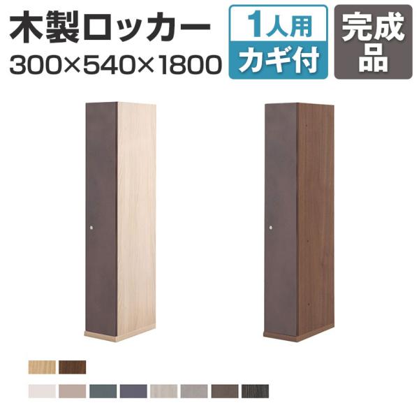 Variest ロッカー 1人用 ハイグレード 木製ロッカー 鍵付き カスタム