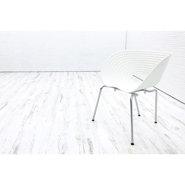 ヴィトラ トムバック 中古 中古オフィス家具 Vitra Tom Vac トムバックチェア Tomvac スタッキングチェア ホワイト