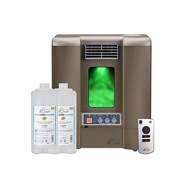 ウイルス 対策 フィトンチッド 空気清浄機 フィトンエアー ＰＣ560BR （ブラウン） ＰＴ１５０ エキスパート 溶液2本付属