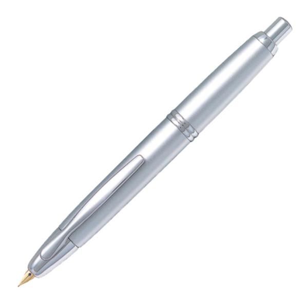 リ*オ様 PILOT Capless シルバー 万年筆 FCN-1MR-S-F キャップレス パイロット 万年筆 シルバー 細字 FCN-1MR-S-F