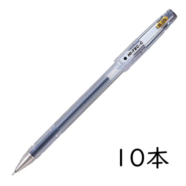 ハイテックC PILOT ゲルインキボールペン ハイテックC025 0.25mm