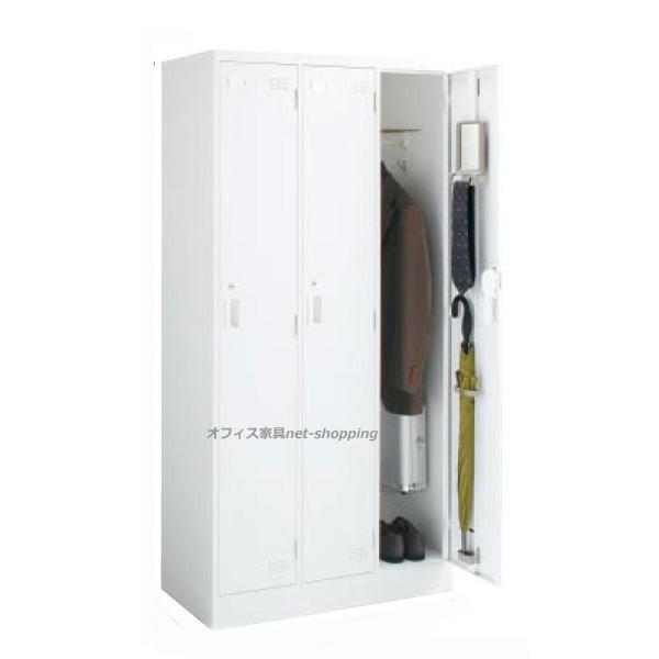 コクヨ LKロッカー３人用オフィスロッカー 鍵有り 更衣室 オフィス家具☆K43 KOKUYO（コクヨ） LKロッカー3人用ロッカー シリンダー錠 LK-N3SAW