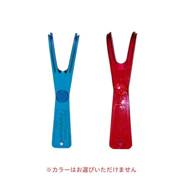 バトラー フロスメイトハンドル #845P サンスター レッド/ブルー フロスハンドル むし歯予防 口臭対策