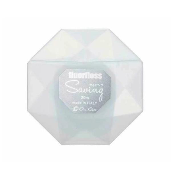 オーラルケア　フロアフロスSaving（セイビング）　20ｍ　スレッダー付き デンタルフロス セルフデンタルケア 簡単口臭ケア
