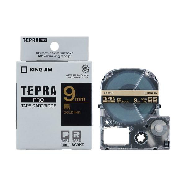 �L���O�W����KING JIM���e�v���uPRO�v�e�[�v�J�[�g���b�W�@�J���[���x��(�p�X�e��)�@���^������ SC9KZ�@9mm���@8m