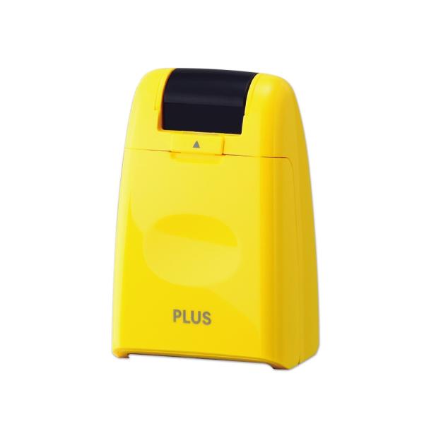 �v���X(PLUS) �l���ی�X�^���v ���[���[�P�V�|�� �{�� �C�G���[ IS-500CM-B YL�@37-649