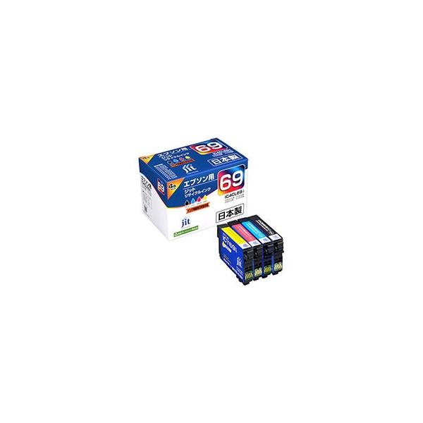他サイト： エプソン＜EPSON＞対応 ジットリサイクルインク E69 4色セットの商品画像
