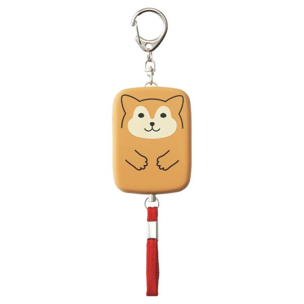 メーカー取寄せ商品【メール便なら送料250円】LIHIT LAB.＜リヒトラブ＞PuniLbo 防犯ブザー　シバイヌ　　A7718-2